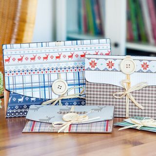 Creatively designed envelopes for greeting cards