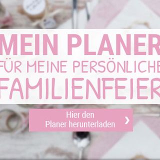 Planner for your personal family celebration