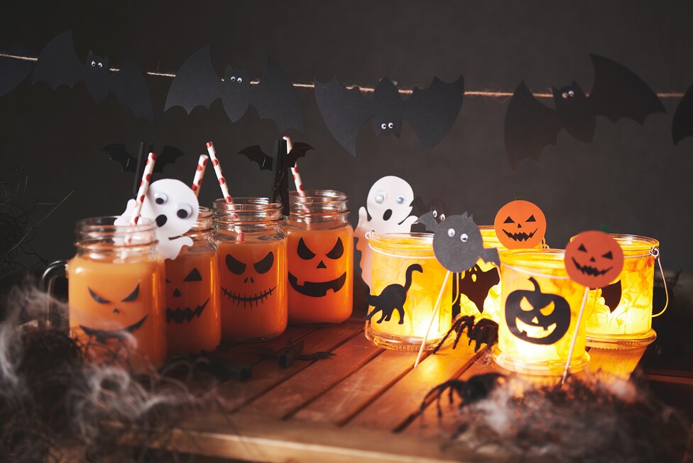 Schaurige Halloween-Deko