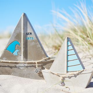 Segelboote aus Beton gießen