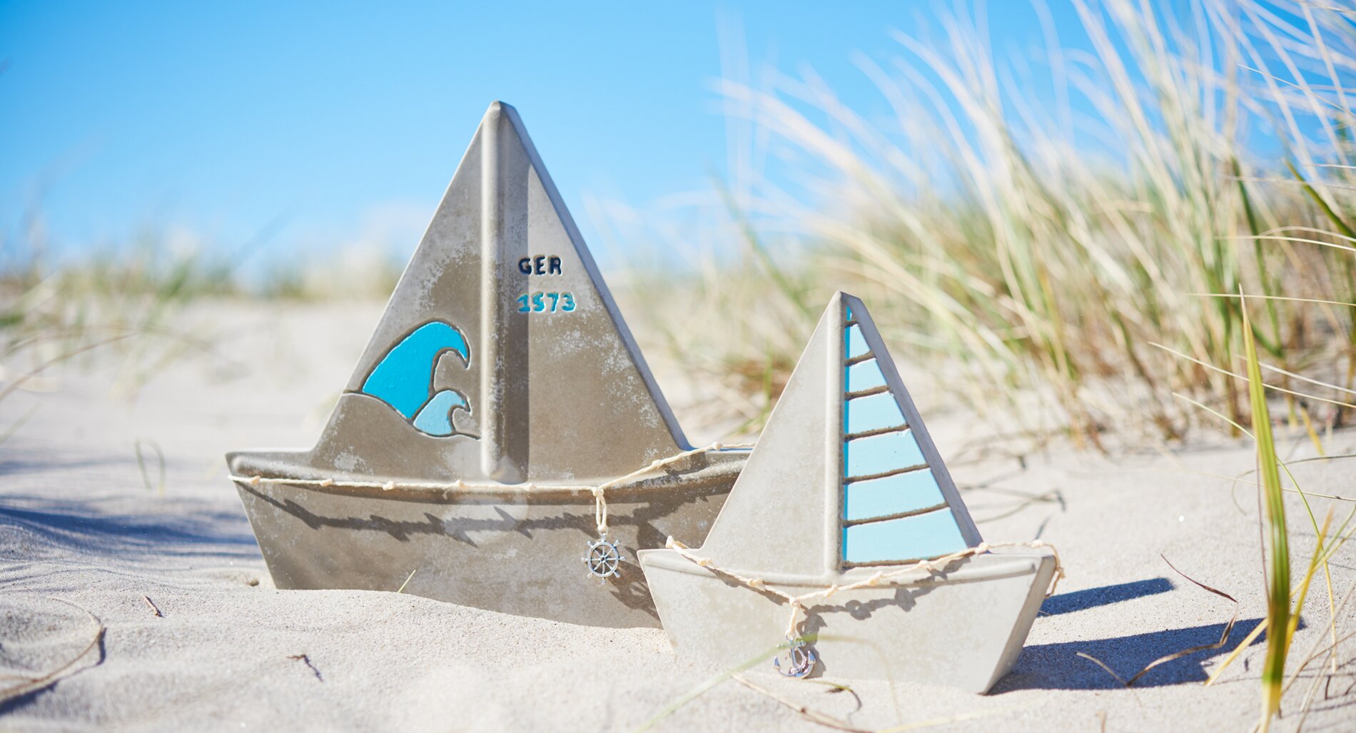 DIY Segelboot aus Beton