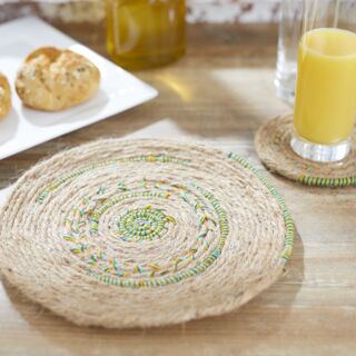 Untersetzer aus Sisal