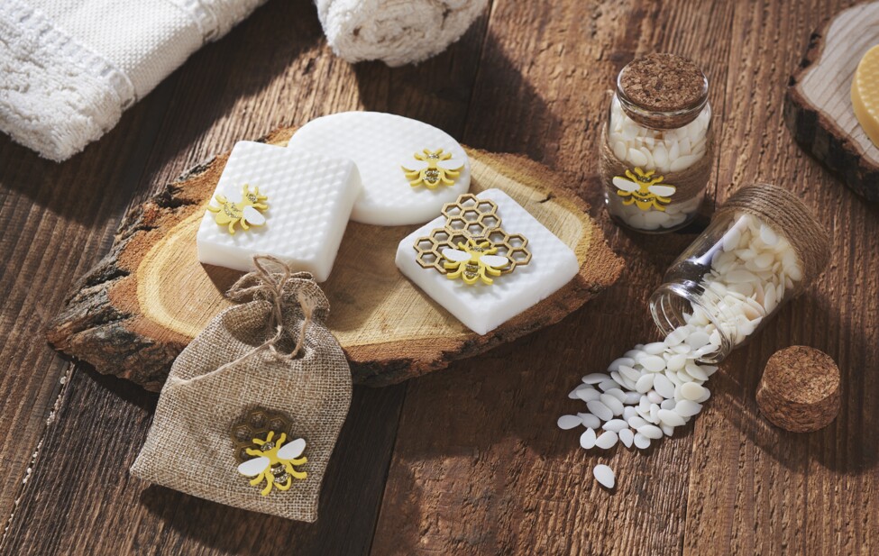 Bienenwachs Seifenstücke