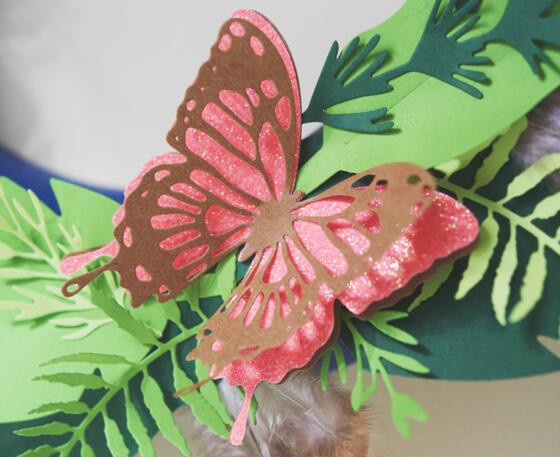 Schmetterling aus Papier