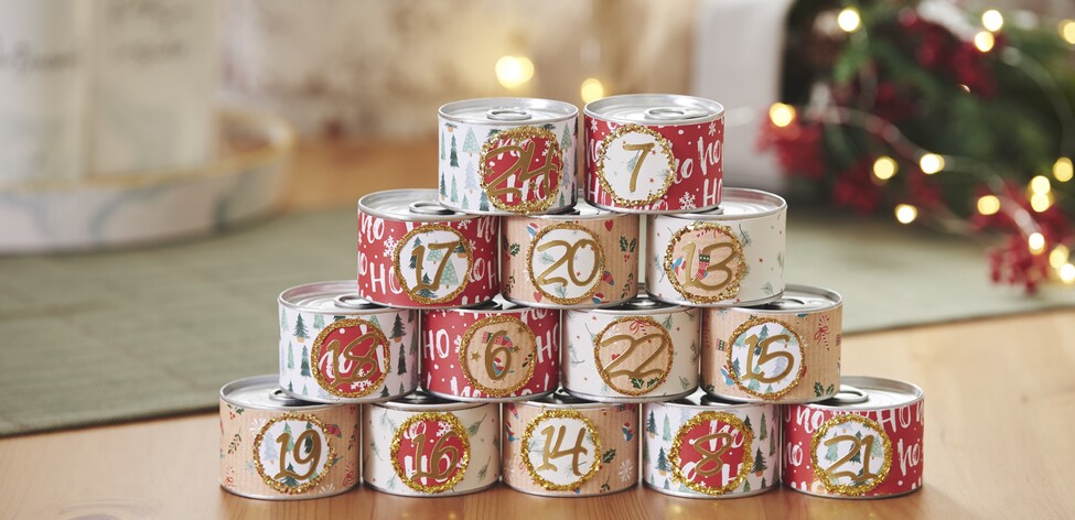 adventskalender ring-pull dosen