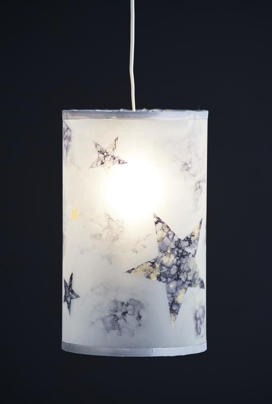 lampe mit alcohol ink