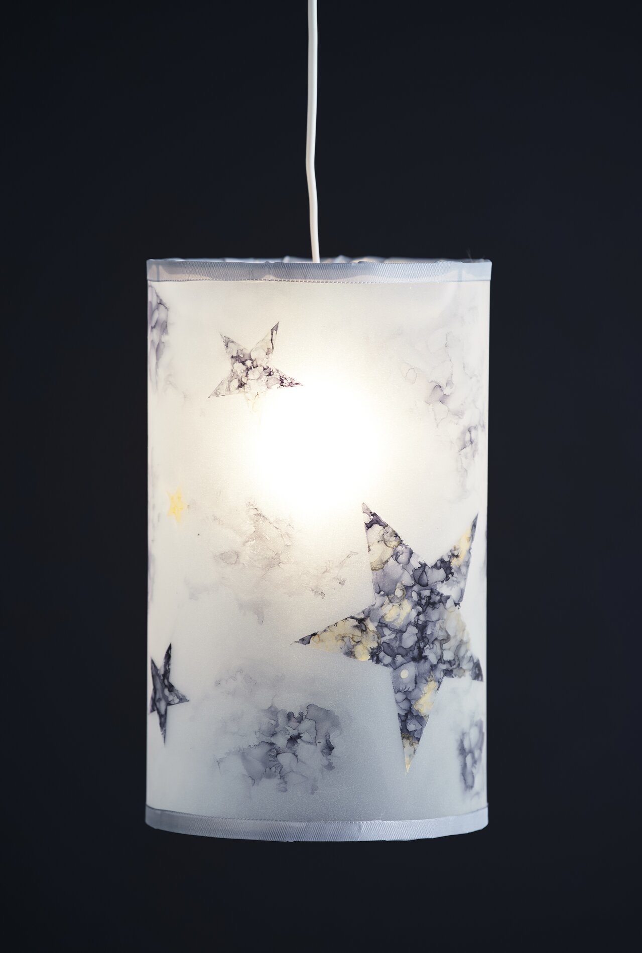 lampe mit alcohol ink