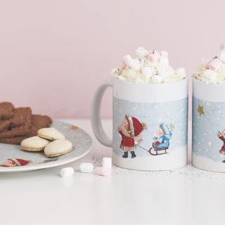 Nádobí s ubrouskovou technikou