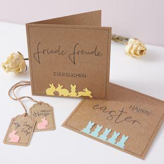 Vykreslené velikonoční karty