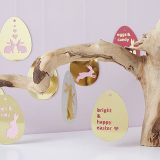 Plotting/crafting Easter tags