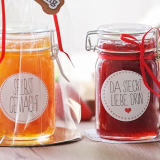 Jahodový a meruňkový džem