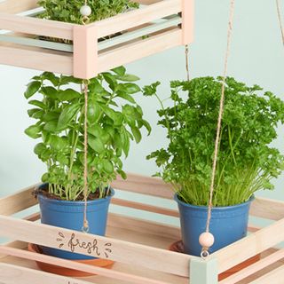 Závěsný stojan na bylinky