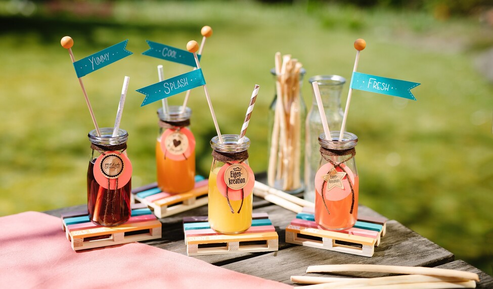 Farbenfrohe Sommerküche