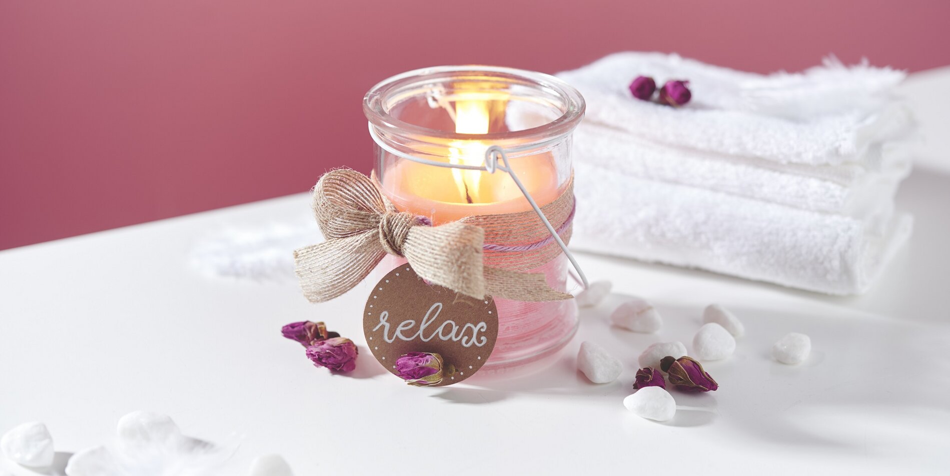 Anti-Stress Kerze selber gießen