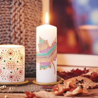 Kerzen mit Candle Liner gestalten