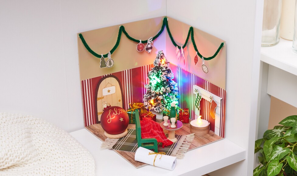 Wichteltür Geschichte Teil 4 Tomte feiert Weihnachten