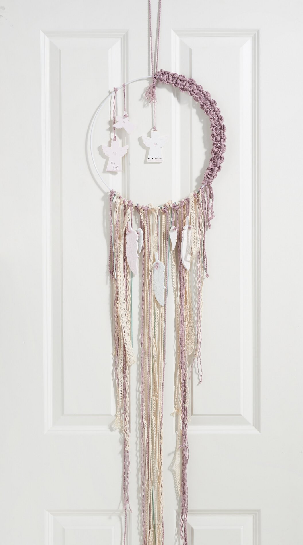 Traumfänger mit gegossenen Anhängern