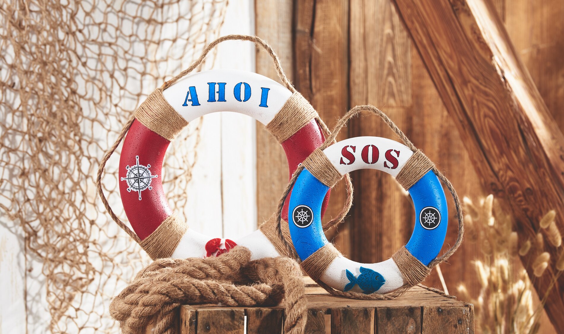 Maritime Rettungsringe