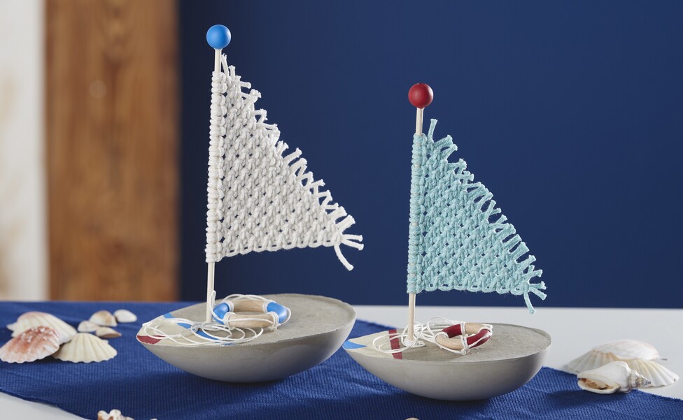 Schiffchen aus Beton