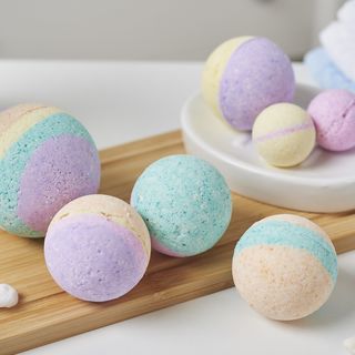 Bunte Badekugeln herstellen