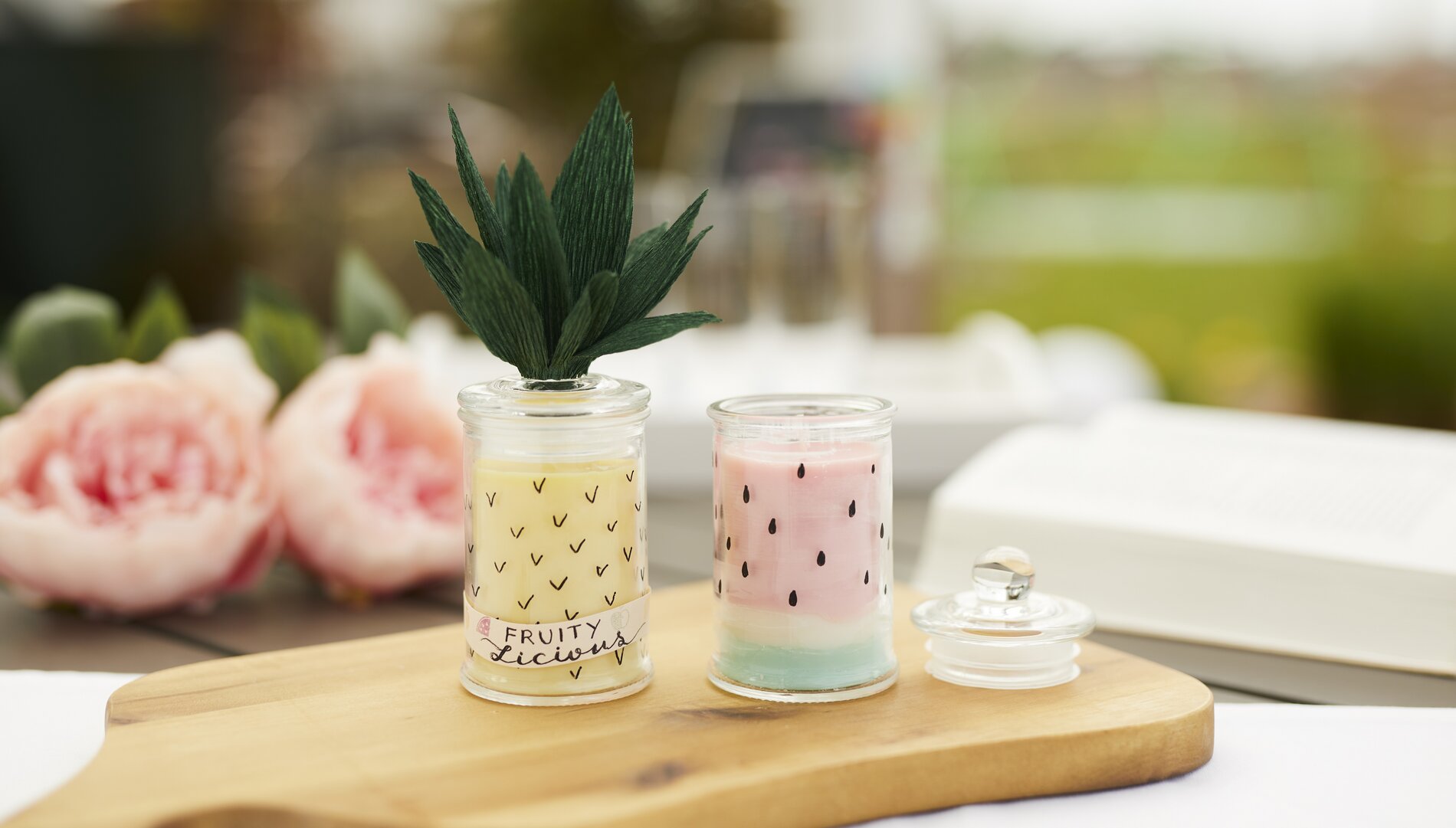 kerzen früchtedesign