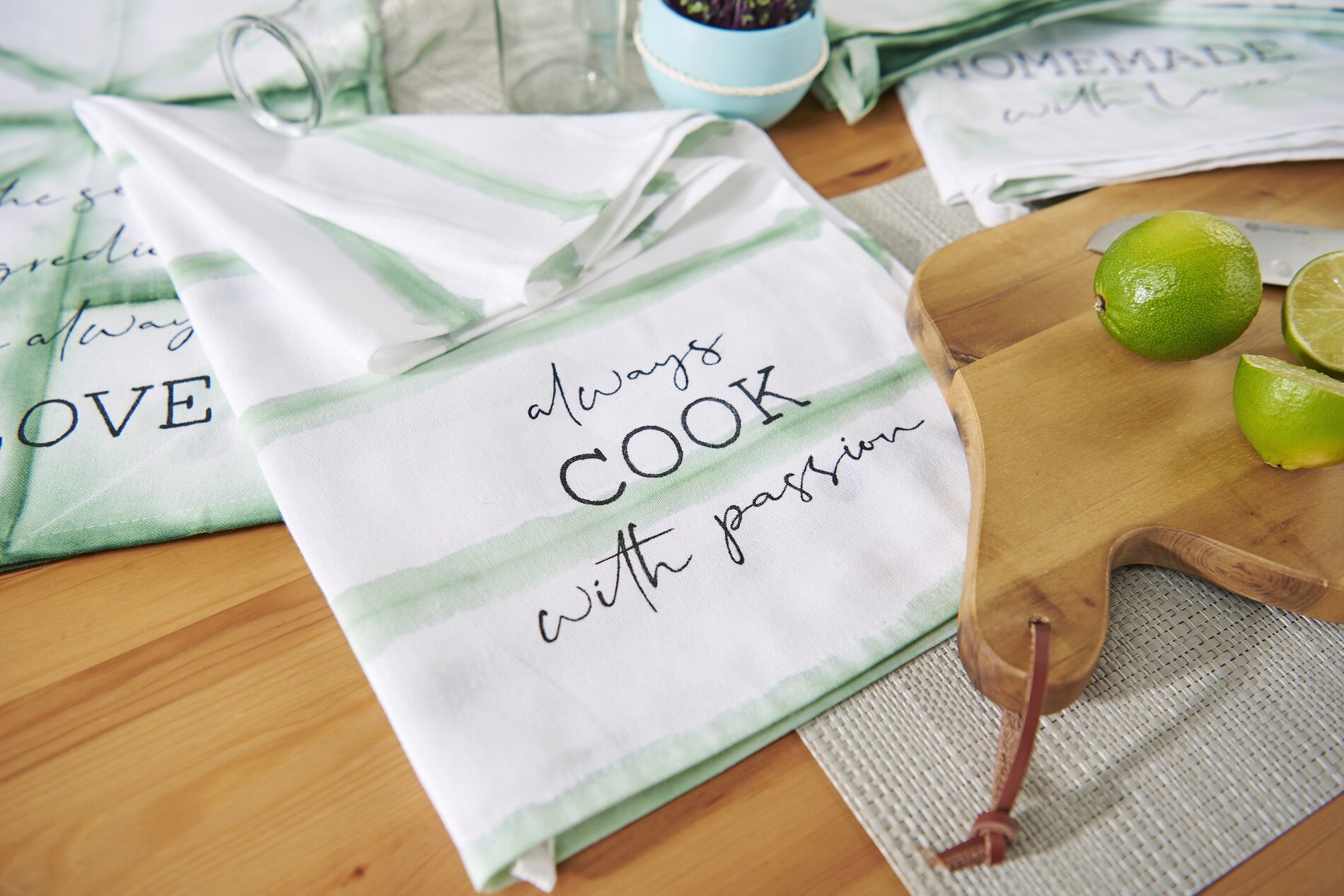 Dekorative Küchentücher gestalten