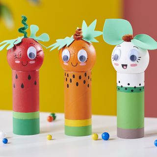 papprollen früchtedesign