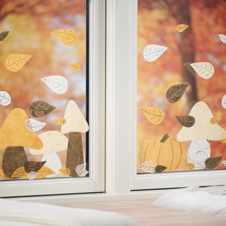 Herbstbild naturpapier