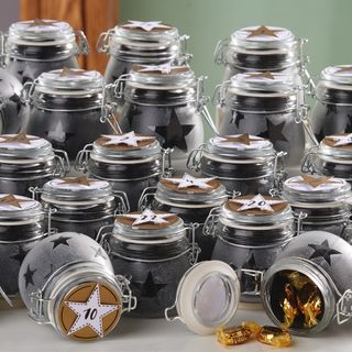 Adventskalender aus Vorratsgläsern