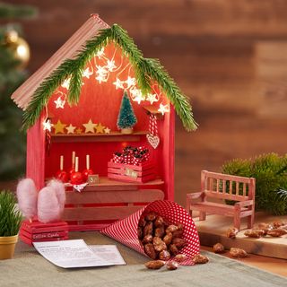 Weihnachtsmarkt Miniaturszene