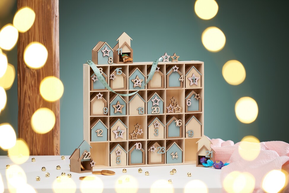 Adventskalender basteln