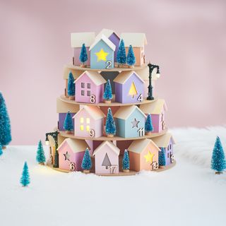 Adventskalender Häuser