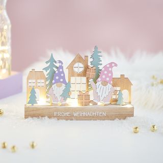 Elf-building kit with light
