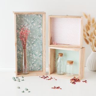 Rahmen aus Bastelklötzchen