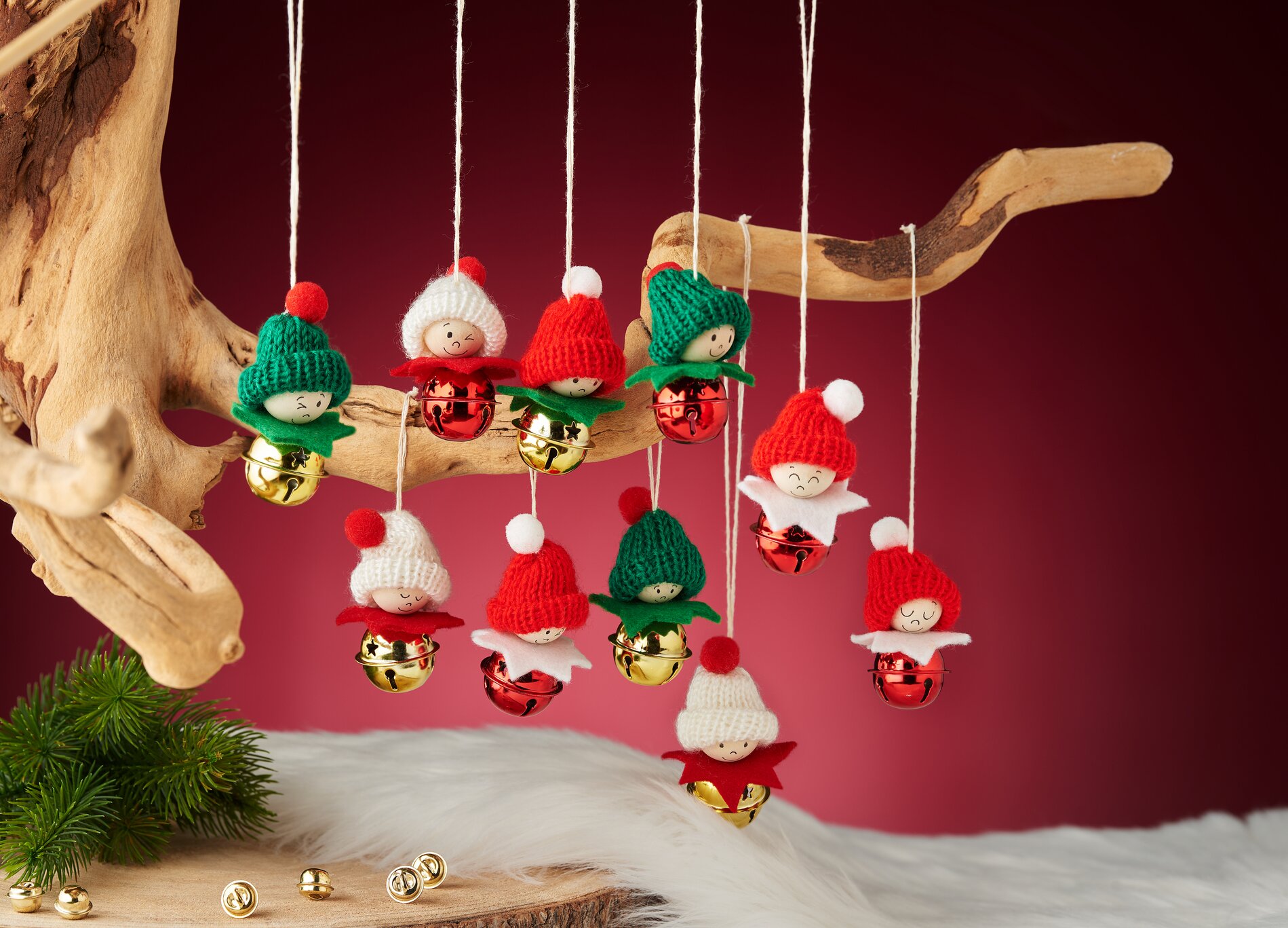 VBS Bastelset Anhänger Weihnachtskinder