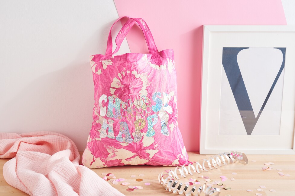 Tasche batiken und plotten