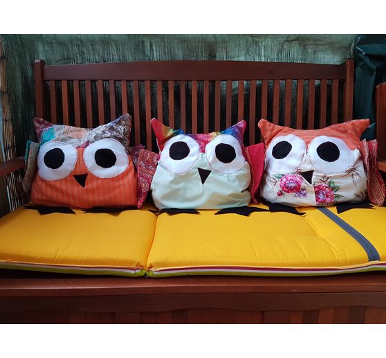 74_Beantesonnenblume_Eulentraum f&uuml;r die Gartenbank