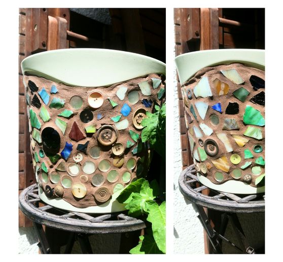 119_Je_Mosaik auf &Uuml;bertopf