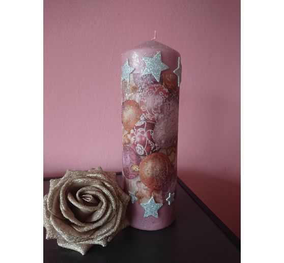 25_Weihnachtsfee_Kerze von Marion