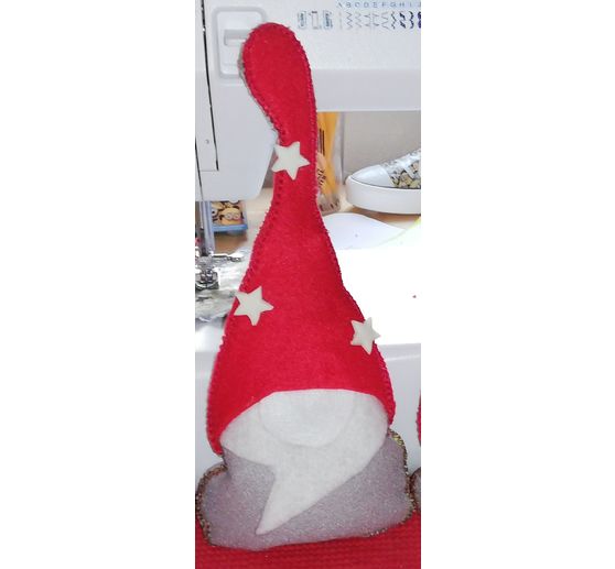 136_Maxi_Weihnachtswichtel mit 3.Leuchtsterne