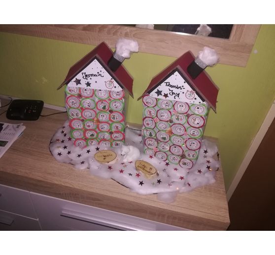28_Adventskalender_Adventskalender aus leeren Klopapierrollen
