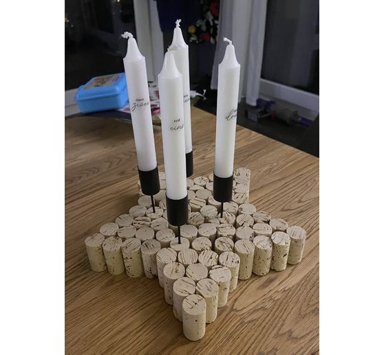 259_Kreativzimmer_Adventsstern aus Kork