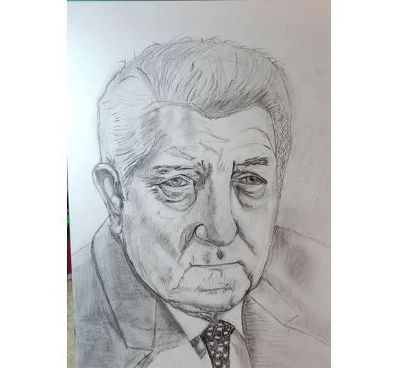 101_Beartiste_Dessin au crayon&nbsp; HB. jean Gabin