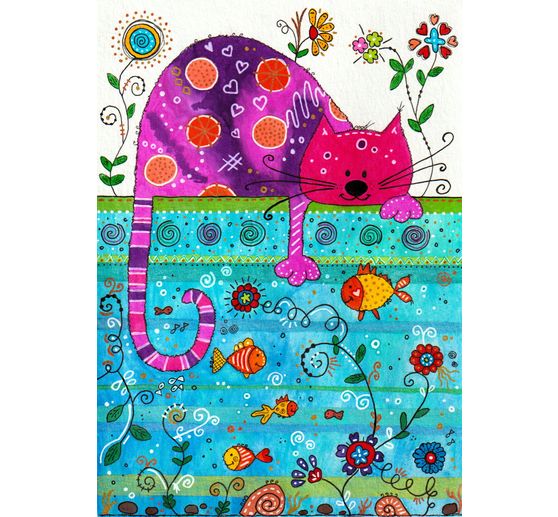 158_Dodo_Aquarellbild - Cat