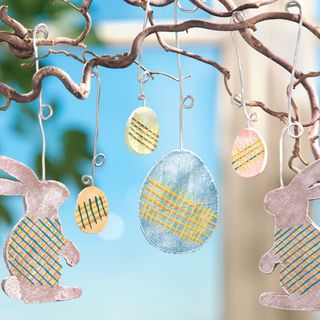  Easter Bouquet in Check Look