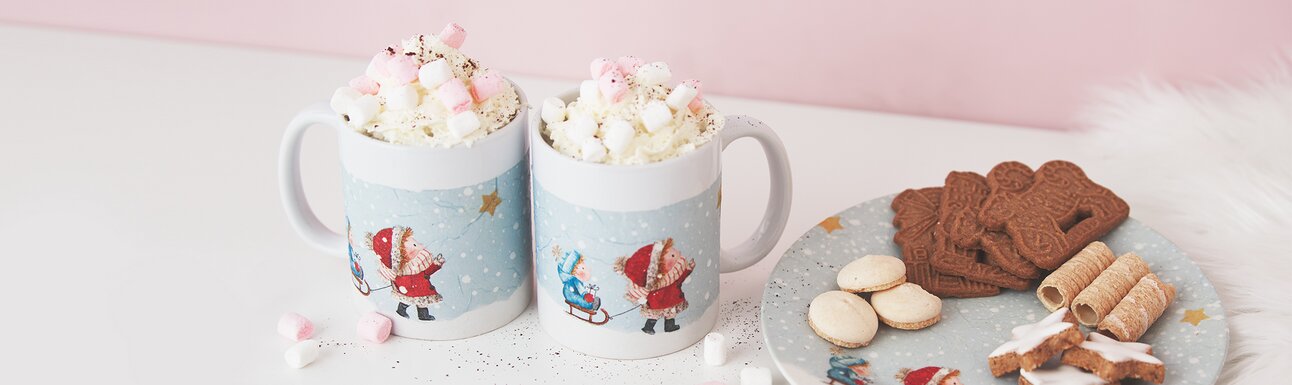 servietten auf porzellan