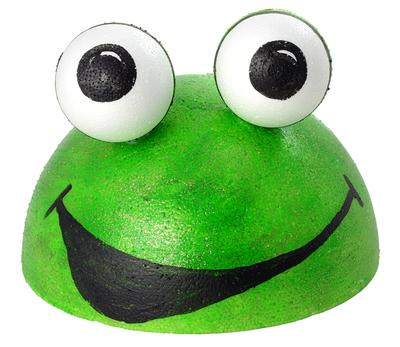 Froschhut Einfach mit Kindern zu basteln: Ruckzuck ist man ein Frosch