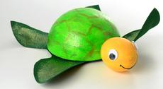 Schildkr&ouml;te aus Styropor