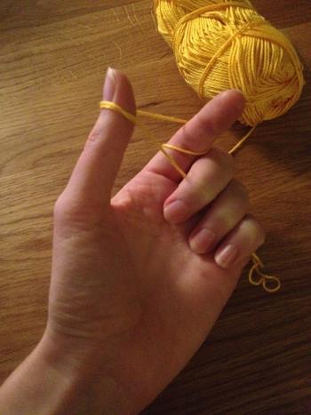 Amigurumi Magic Ring Anfang Fadenring magischen Ring häkeln