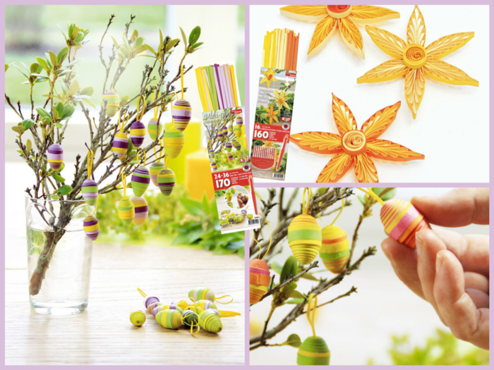 Quillings-Sets von Karen-Marie Klip Fr&uuml;hling und Ostern 2015